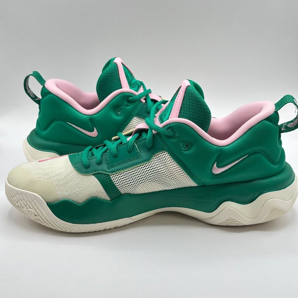 Men's Nike Giannis Immortality 3 Green Pink Basketball Shoes DZ7533-300 Sz 11 - Picture 10 of 12